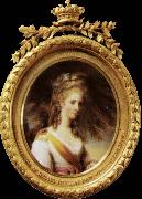 BONE, Henry, Miniature of lady dysart
